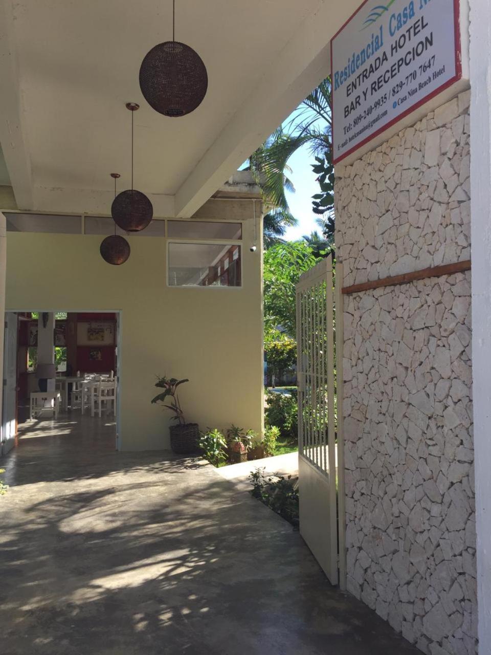 לאס טרנאס Beach Hotel Casa Nina מראה חיצוני תמונה